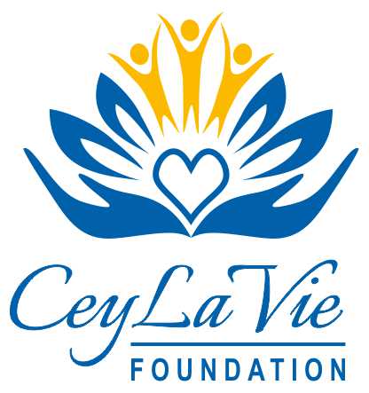 Ceylavie Foundation logo. Company social responsibility. Ethical business. 